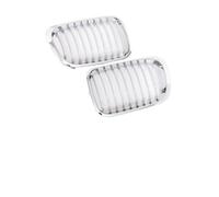 Delantero Rejilla Para Serie 3 E46 Sedán 4 Puertas Touring 330i 320i 325i 328i 2002 2003 2004 2005 Parrilla Riñón Una Sola Línea Cromada Negra Mate Brillante Parrilla Frontal