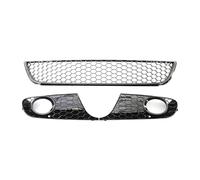 Delantero Rejilla Para VW Para Golf 6 MK6 2009-2013 Malla Nido Abeja Parachoques Delantero Coche Luz Antiniebla Inferior Rejilla Ventilación Funda Radiador Parrilla Frontal
