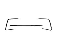 Delantero Rejilla Para VW Para Tiguan MK2 R Line Facelift 2020-2023 Rejilla Delantera Negra Brillante Cubierta Embellecedora Inserto Parachoques Parrilla Parrilla Frontal
