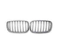 Delantero Rejilla Para X5 Para X6 E70 E71 2008 2009 2010 2011 2012 2013 Parrilla Cromada Riñón Delantera Coche Parrillas Carreras Electrochapadas Parrilla Frontal