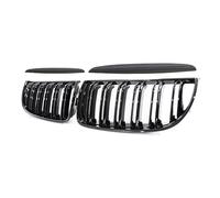 Delantero Rejilla Parrilla Frontal Riñón Color Fibra Carbono Rejilla Negra Mate Brillante Cromada Para Serie 3 E90 E91 Pre-Facelift 320i 330 2005-2008 Parrilla Frontal