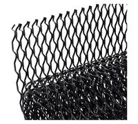 Delantero Rejilla Rejilla De Coche Aleación Aluminio Panales Malla Rejillas Hoja Central Parachoques Carrocería Embellecedor Ligero Parrilla Frontal