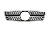 Delantero Rejillas Delanteras Para Benz Clase C W203 2000-2006 200K Accesorios Tuning Recorte Estilo Facelift Sport Rejilla Entrada Delantera Parrilla Carreras(AM A Style)