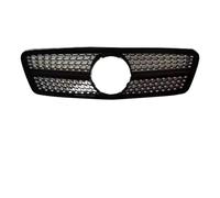 Delantero Rejillas Delanteras Para Benz Clase C W203 2000-2006 200K Accesorios Tuning Recorte Estilo Facelift Sport Rejilla Entrada Delantera Parrilla Carreras(Diamond B Style)