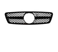 Delantero Rejillas Delanteras Para Benz Clase C W203 2000-2006 200K Accesorios Tuning Recorte Estilo Facelift Sport Rejilla Entrada Delantera Parrilla Carreras(AM C Style)