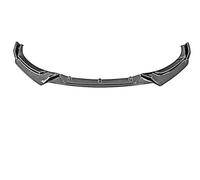 Delantero Spoiler para Ford para Mustang para Mach E 2021 2022 Up ABS Alerón Parachoques Delantero Negro Brillante O con Apariencia Fibra Carbono Kit Carrocería Alerón Frontal(Glossy Black)