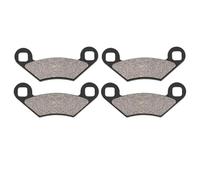 Delanteros y Traseros Freno Moto 1 2 3 Pares Pastillas Freno Delanteras Traseras Motocicleta Para POLARIS Para ATV 250 330 Para Trail 325 500 Para EFI 2x4(2 Pairs Front)