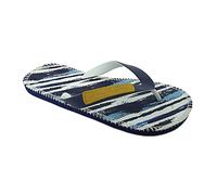 Delaporte - Brasileras Chanclas de playa-Gin Lines .Suela antideslizante del 39 al 46. Hombre para Interior/Exterior. Zapatos de piscina