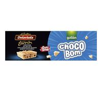 Delaviuda, Turrón ChocoBomb, Turrón de Chocolate Blanco con Galletas y Topping Crujiente, Sabor Chocobomb, Dulce Ideal para Cesta Navidad, Made in Spain, 150 Gramos
