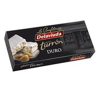 Delaviuda, Turrón Duro de Almendra, Turrón Sin Gluten, Turrón Tradicional con Miel y Almendras Seleccionadas, Receta Tradicional, 250 Gramos