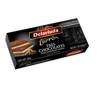 Delaviuda Turrón Tres Chocolates, 200 g
