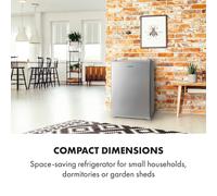 Delaware Frigorífico 75 litros congelador de 4 litros compresión Klarstein