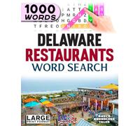 Delaware Restaurants Word Search: Large Print