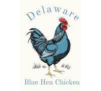 Delaware State Bird, Blue Hen Chicken Notebook, Journal for Men, Women, Young Adults, Teens, Kids, Gift for Bird Watchers, Enthusiasts, and Nature Lovers: 120 White LIned Pages, 6"x9", Eco-Friendly