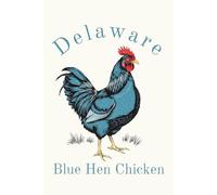 Delaware State Bird, Blue Hen Chicken Notebook, Journal for Men, Women, Young Adults, Teens, Kids, Gift for Bird Watchers, Enthusiasts, and Nature Lovers: 120 White LIned Pages, 6"x9", Eco-Friendly