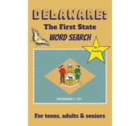 Delaware Word Search Puzzle Book: Word Searches with Easy to Read Print About Delaware | 6x9 inches | 110 Pages | 50 + Puzzles...Gift for Vacations, Holidays, and Relaxing