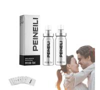 Delay Spray Massage Oil Male Delay For Men,Enhancers Delayed Spray Massage Oil For Men Sex Delay Spray, Men Delay Cream 60 Minutes Long (2 White)