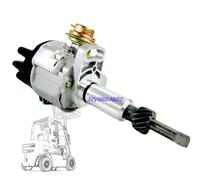 Delco coche Compatible con Nissan K21 K25 H25 H20-2, piezas de distribuidor de encendido de motor de carretilla elevadora 22100-FU410 22100-FU510 Delco electrónico(ONLY ignition coil)