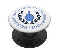 Delegado a Las Insubordinaciones Unidas PopSockets PopGrip Adhesivo