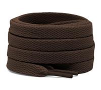 DELELE 2 pares de cordones planos de 5/16 pulgadas para zapatillas atléticas de running, 04 marrón, 51.18" Inch (130CM)
