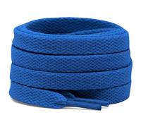 DELELE 2 pares de cordones planos de 5/16 pulgadas para zapatillas atléticas de running, 16 Sky Blue, 23.62" Inch (60CM)