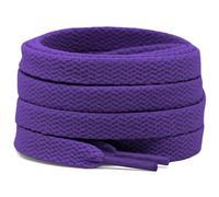 DELELE 2 pares de cordones planos de 5/16 pulgadas para zapatillas atléticas de running, Púrpura 10, 70.87" Inch (180CM)