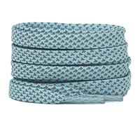 DELELE 2 pares de cordones reflectantes planos de seguridad para zapatos, zapatillas y botas, 04 Moonlight, 39 inch (100CM)