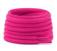 DELELE Half Round Shoelaces Thick 4MM - Cuerdas para zapatos (2 pares), 13 Peach Pink, 39.37"Inch (100CM)