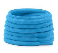 DELELE Half Round Shoelaces Thick 4MM - Cuerdas para zapatos (2 pares), 17 Baby Blue, 70.87"Inch (180CM)
