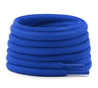 DELELE Half Round Shoelaces Thick 4MM - Cuerdas para zapatos (2 pares), 18 Sky Blue, 55.12"Inch (140CM)