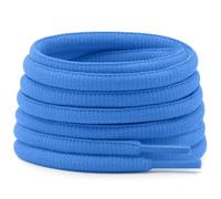 DELELE Half Round Shoelaces Thick 4MM - Cuerdas para zapatos (2 pares), 23 Light Blue, 55.12"Inch (140CM)