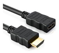 deleyCON 3,0m Cable de Extensión HDMI - Compatible con HDMI 2.0a/b/1.4a - UHD 4K HDR 3D 1080p 2160p ARC - Alta velocidad con Ethernet