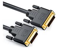 deleyCON 7,5m DVI Cable 24+1 - DVI-D Dual Link - HDTV 1080p Full-HD 3D Ready - Adaptador Monitor con Núcleo Ferrita - Negro