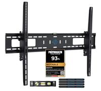 deleyCON Soporte de Pared Universal para TV 60"-100" Pulgadas (152-254cm) Inclinable 75Kg & VESA 900x600 Plasma LCD LED OLED TFT Curved