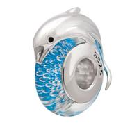 Delfín Charm 925 plata de ley suerte encanto Animal océano encanto para pulseras estilo Pandora