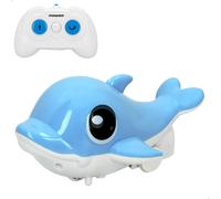 ColorBaby 49521, Barco teledirigido delfín con Control Remoto, CB Toys, Juguete para niños, Juegos de Agua, Barca con Mando Recomendado a Partir de 4 años, Juguetes de Piscina Infantiles
