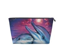 Delfín Impreso., Bolsa de artículos de tocador Bolsa de Maquillaje Bolsa de cosméticos Bolsa de artículos de tocador de Viaje portátil