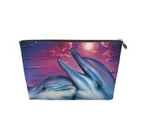 Delfín Impreso., Bolsa de Maquillaje Bolsa de cosméticos Bolsa de artículos de tocador de Viaje portátil Bolsa de artículos de tocador