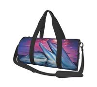 Delfín Impreso., Bolsa de Viaje de Gran Capacidad, Bolso Redondo, Bolsa de Viaje Deportiva, Bolsa de Mano, Bolsa de Fitness