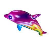 Delfín inflable para piscina y | Colorido juguete inflable de animales