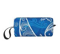delfín mágico, Bolsa de Maquillaje Bolsa de cosméticos Bolsa de artículos de tocador de Viaje portátil Bolsa de Maquillaje