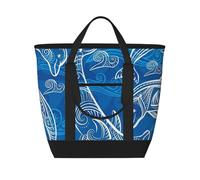 Delfín mágico,Bolsas de almuerzo de gran capacidad, bolsa de mano térmica para mujeres, hombres, trabajo, picnic, viajes.