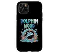 Delfín Mood Cute Ocean Delfín Coral Reef Sea Carcasa para iPhone 11 Pro