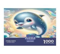 Delfín Puzzles De 1000 Pièces Jeux Éducatifs Puzzles À Pièces De Décoration Intérieure Carton 100% Recyclé Cadeaux Pour Hommes Pour Adultes 70x50cm/1000pcs