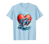 Delfines en mi corazón Camiseta