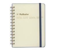 Delfonics Rollbahn Cuadernos Espirales Transparentes: 4-1/2 in. x 5-1/2 in. (Claro) / pocket memo