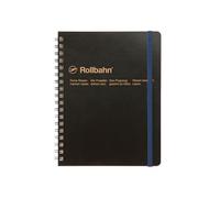 Delfonics Rollbahn Spiral Cuadernos: 5-1/2 in. x 7 in. (Negro)