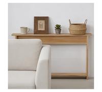 Delgada detrás de la mesa del sofá Mesita Auxiliar Estrecha para Sofá (150/140/130/120/110/100/90/80 cm de Largo), Mesa Auxiliar para Recibidor, Ideal para Exhibir Obras de Arte(H-90cm,L-135cm)