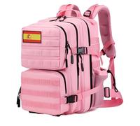 Delgeo Mochila Tactica 25L Militar,Gran Capacidad Mochila,Plegable Impermeable Mochila Para Montañismo,Senderismo,Camping y Viajes