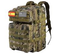 Delgeo Mochila Tactica 45L Militar,Gran Capacidad 45 * 30 * 20cm Mochila,Plegable Impermeable Mochila Para Montañismo,Senderismo,Camping y Viajes